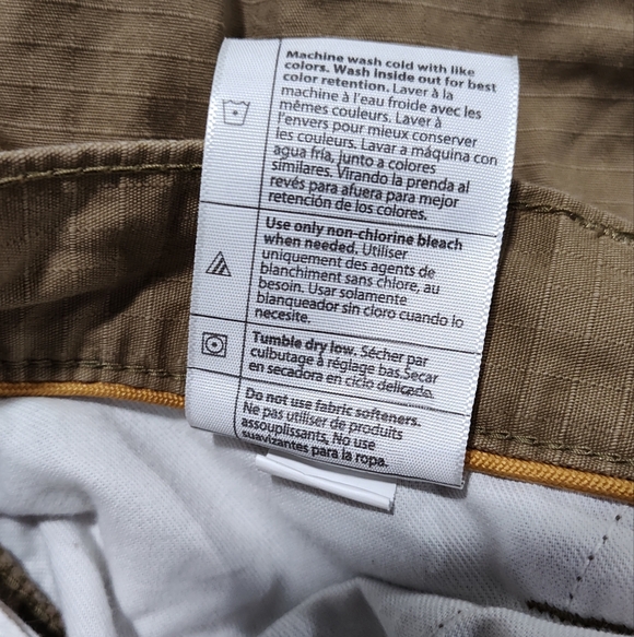 Carhartt Men's Relaxed Fit Straight Force Tan Cargo Pants, 30x30 - Picture 13 of 13